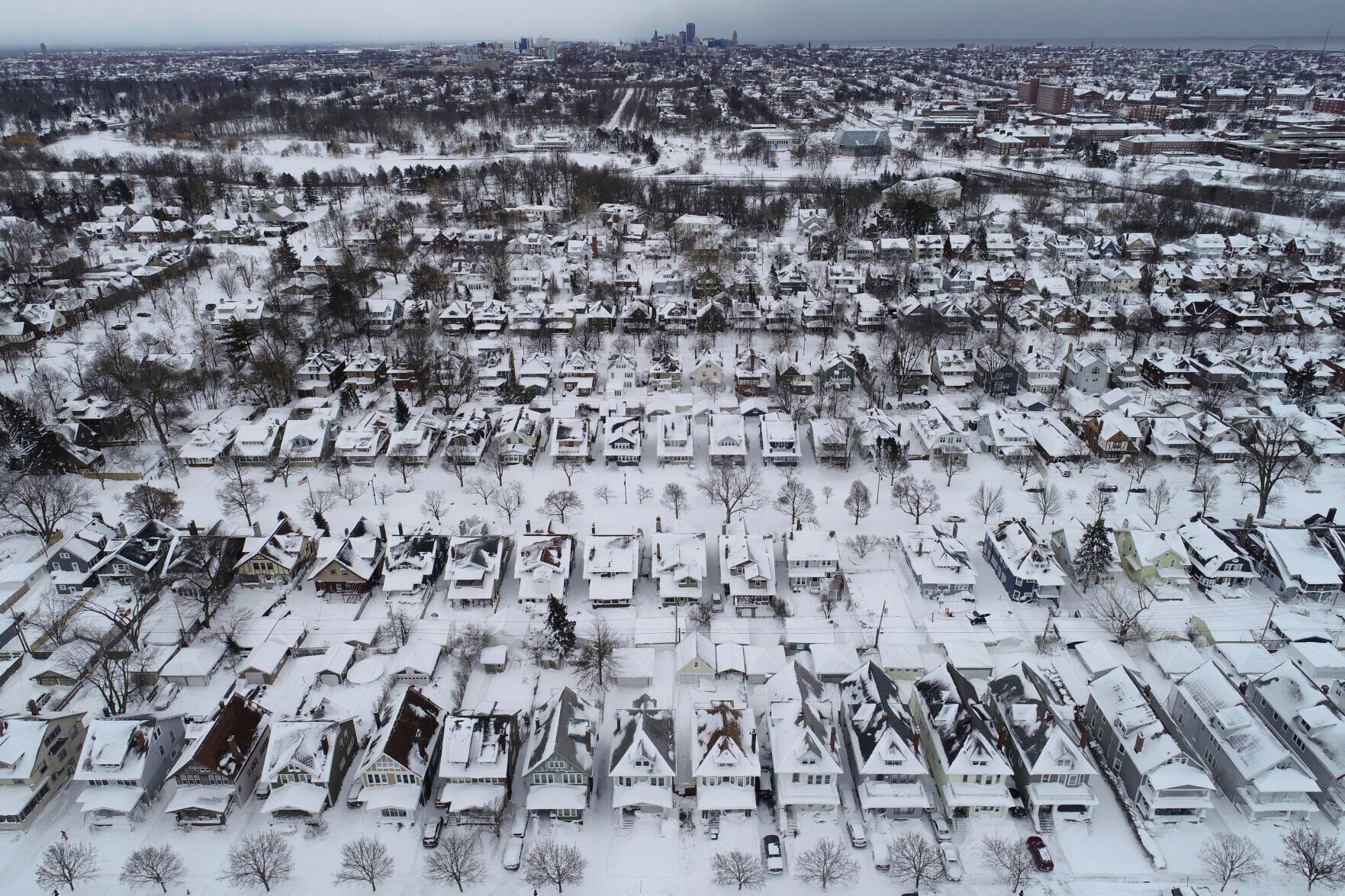 APTOPIX Winter Weather New York